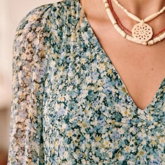 Sézane Aurena Dress in Garden
Blue Size 36 FR US 4 Sold Out - Picture 3 of 6